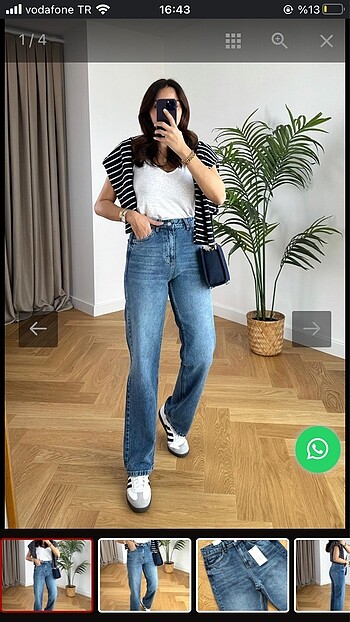 straight jean