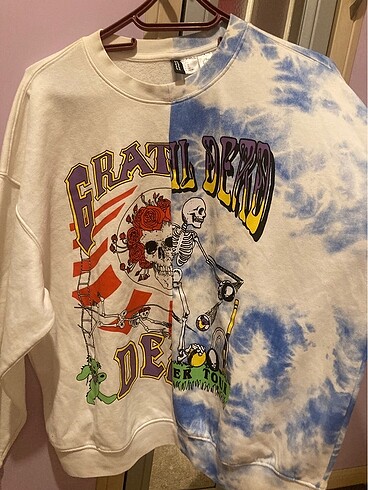 m Beden çeşitli Renk H&M Grateful Dead Sweatshirt
