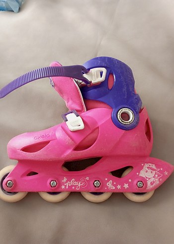 Beden pembe Renk Renkli Pembe Çocuk Patenleri