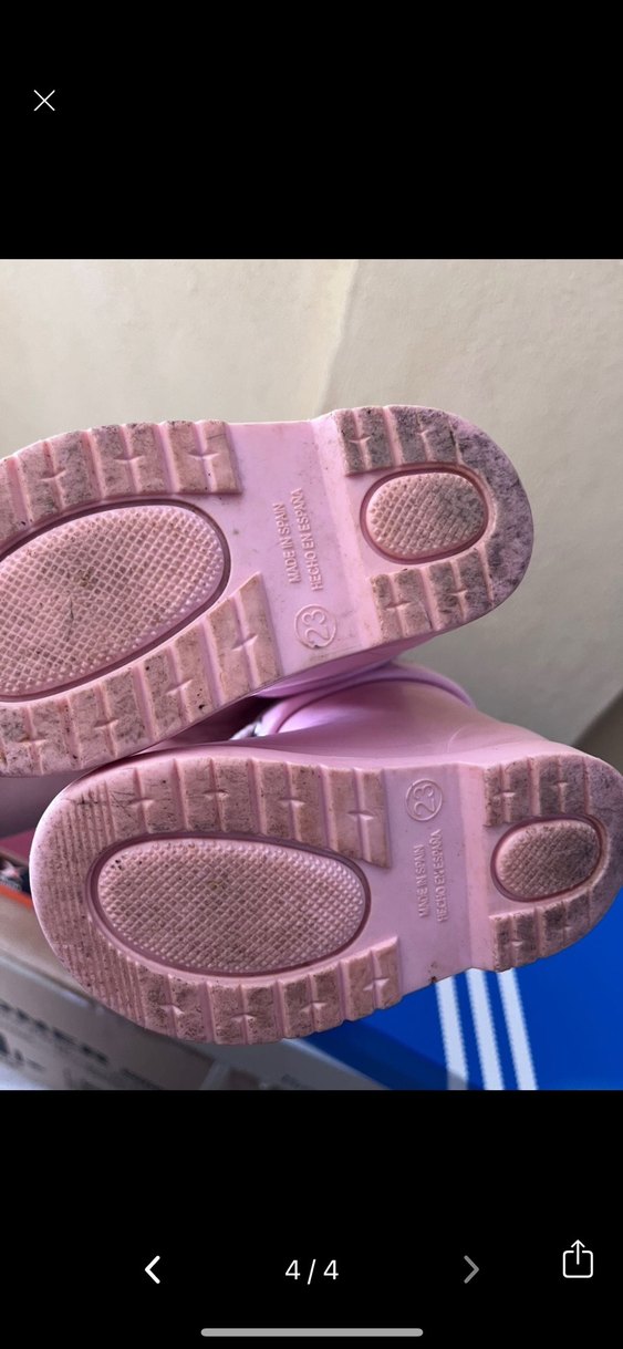 Kız Çocuk Pembe Unicorn Detaylı Yağmur Çizmesi - Görsel 4