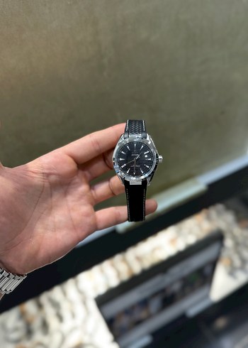 Siyah Deri Kayışlı Erkek Kol Saati