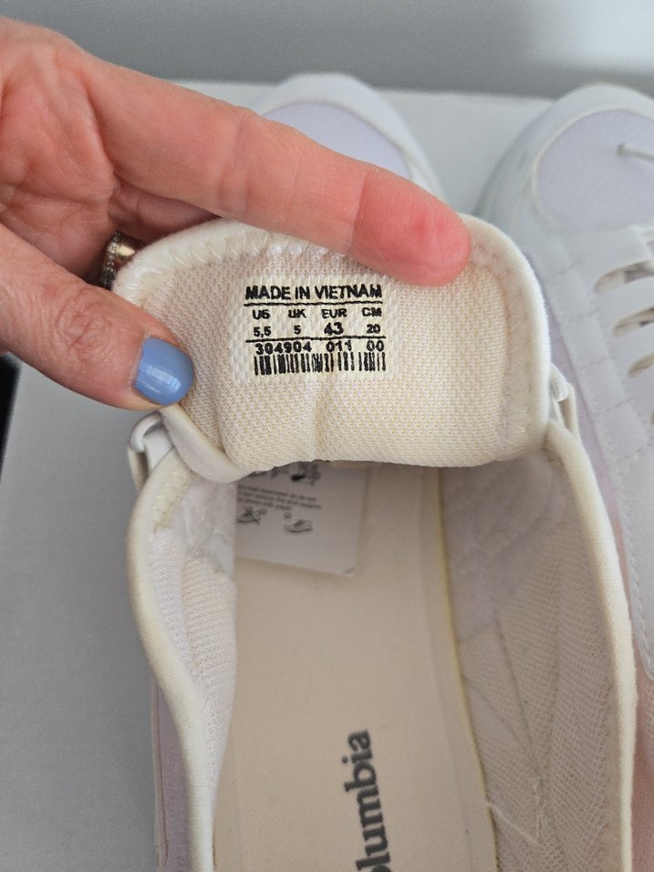 Beyaz Columbia Kadın Spor Ayakkabı - Görsel 5