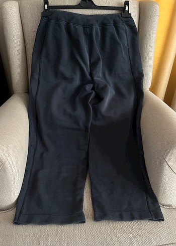 Gri Kışlık Bol Kesim Eşofman Altı - Görsel 4