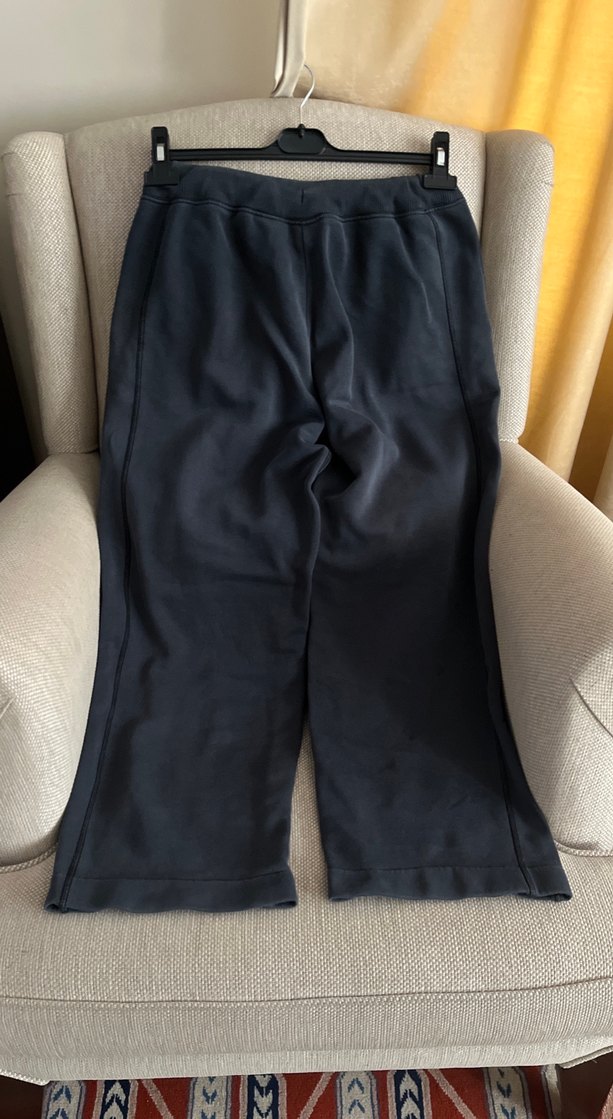 Gri Kışlık Bol Kesim Eşofman Altı - Görsel 4