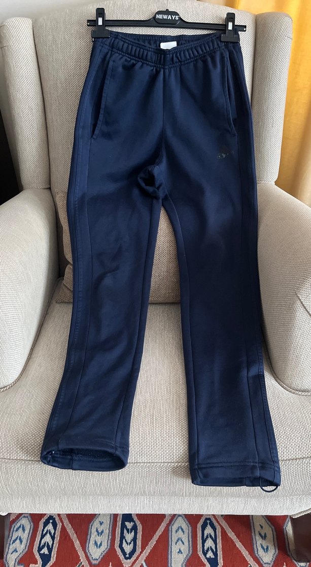 Erkek Lacivert Dar Kesim Eşofman Altı - Görsel 2