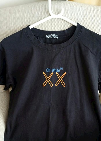 Off-White Siyah Baskılı Tişört