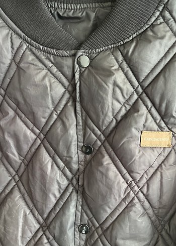 Çıtçıtlı ve Fermuarlı Siyah Erkek Mont - Görsel 3