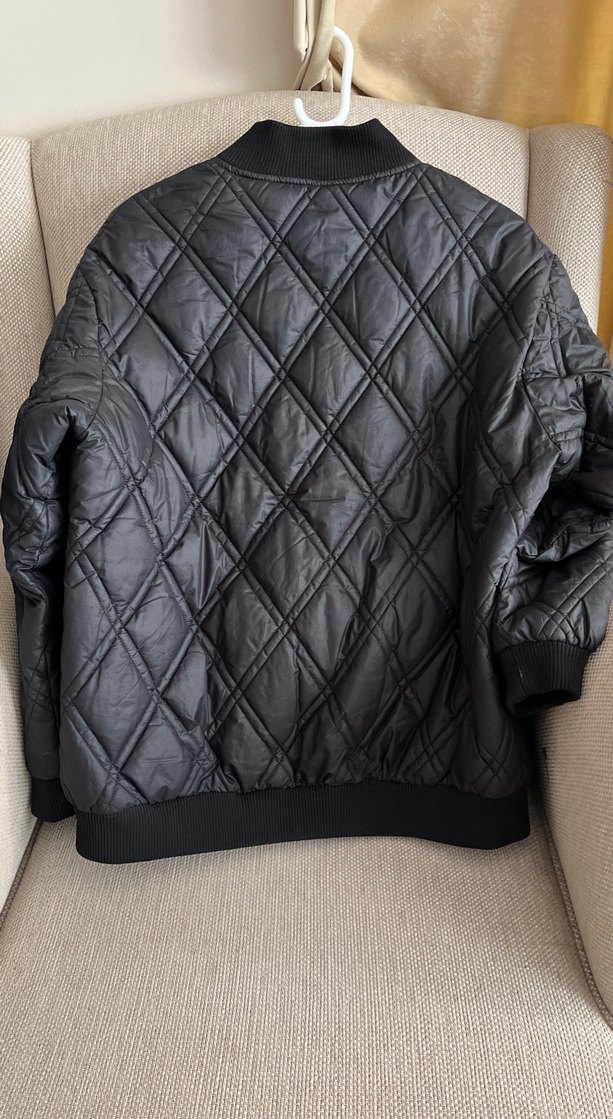 Çıtçıtlı ve Fermuarlı Siyah Erkek Mont - Görsel 5