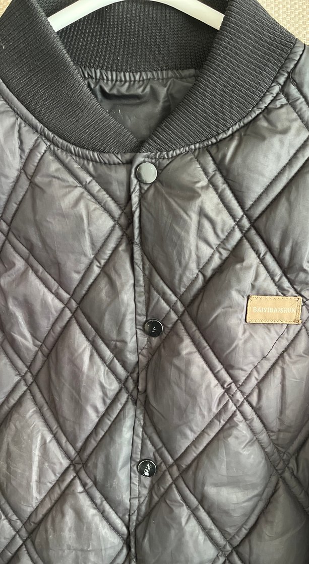 Çıtçıtlı ve Fermuarlı Siyah Erkek Mont - Görsel 3