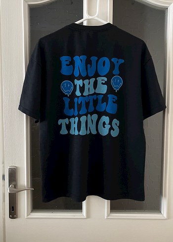 Erkek Siyah Kısa Kollu Baskılı Tişört - Görsel 7