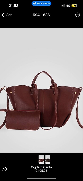 Zara model tote çanta