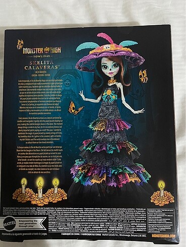 universal Beden çeşitli Renk Skelita Calaveras Monster High