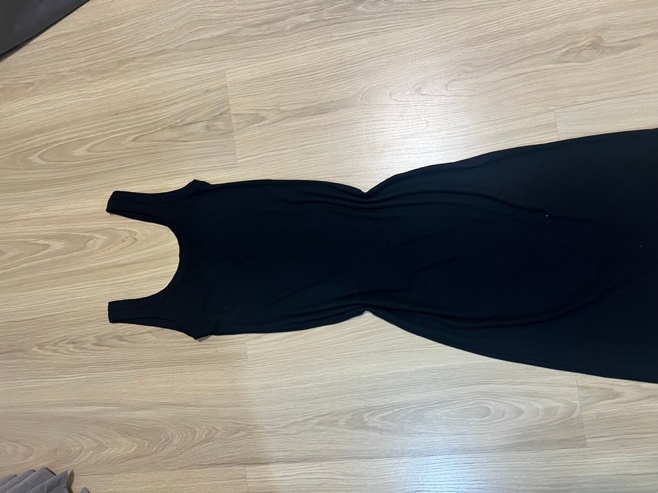 Siyah Uzun Kollu Hamile ve Emzirme Gecelik - Görsel 2