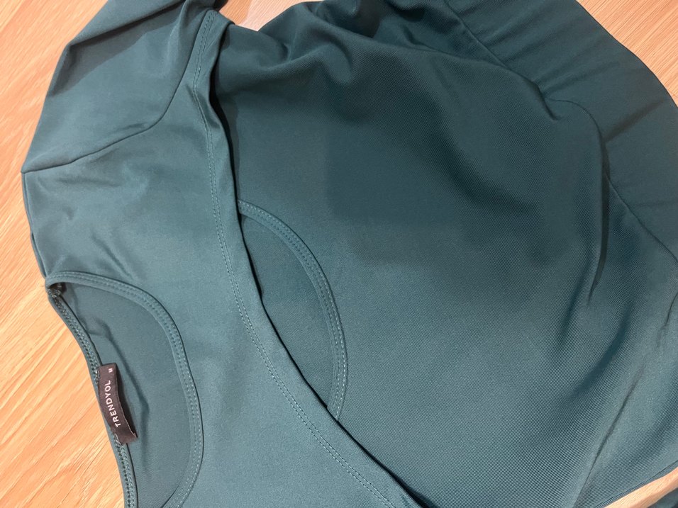 Lacivert Kadın Uzun Kollu Spor Üst - Görsel 3