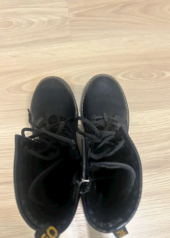 Siyah Platform Topuklu Goth Botlar - Görsel 5