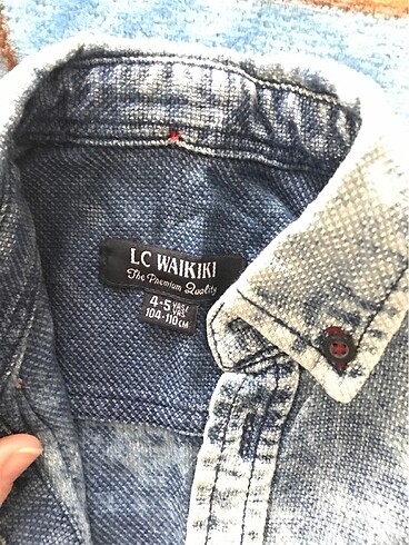 5 Yaş Beden Lcw eskitme gömlek