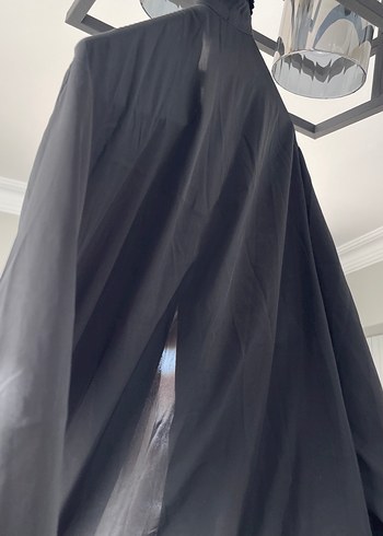 Düğmeli Siyah Kadın Gömlek - Görsel 6