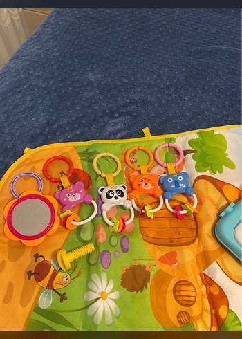 Renkli Bebek Oyun Halısı - Görsel 4