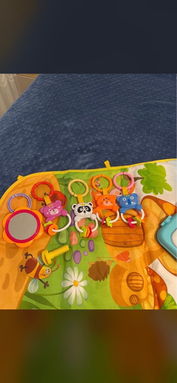 Renkli Bebek Oyun Halısı - Görsel 4