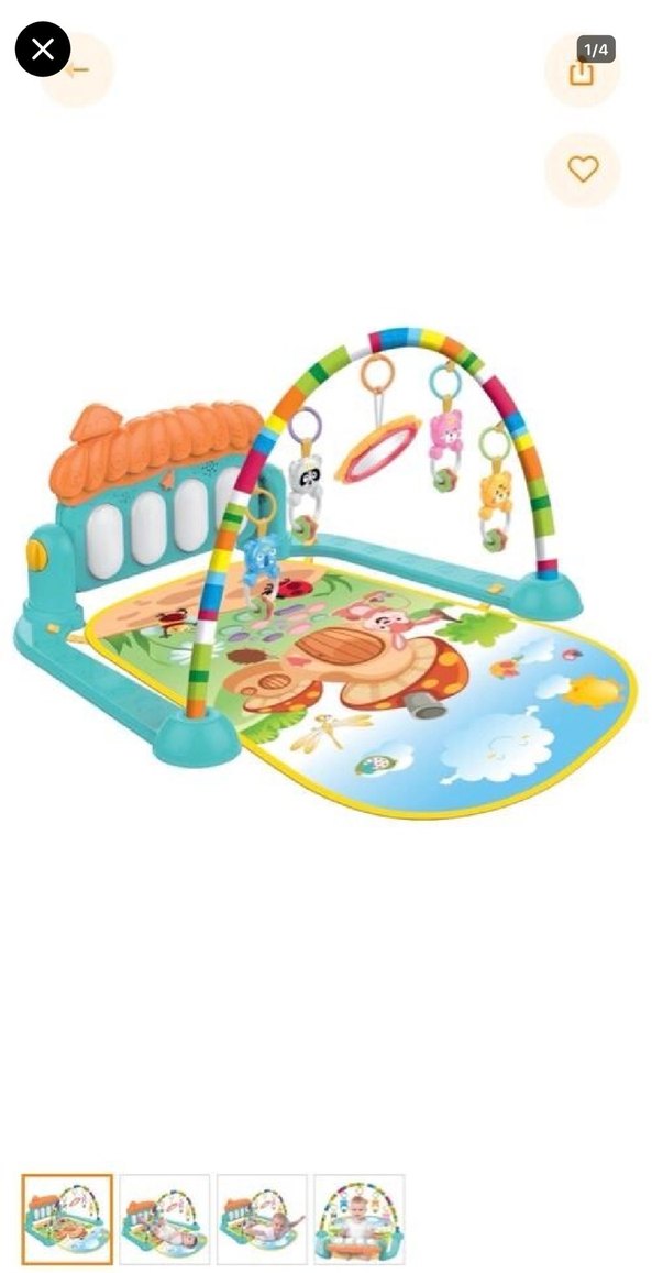 Renkli Bebek Oyun Halısı - Görsel 3