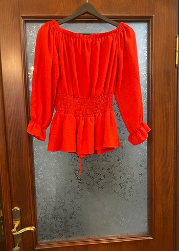 Kırmızı bluz - Görsel 2