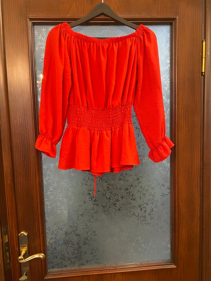 Kırmızı bluz - Görsel 2
