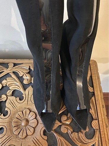 Süet dizüstü çizme - Görsel 3