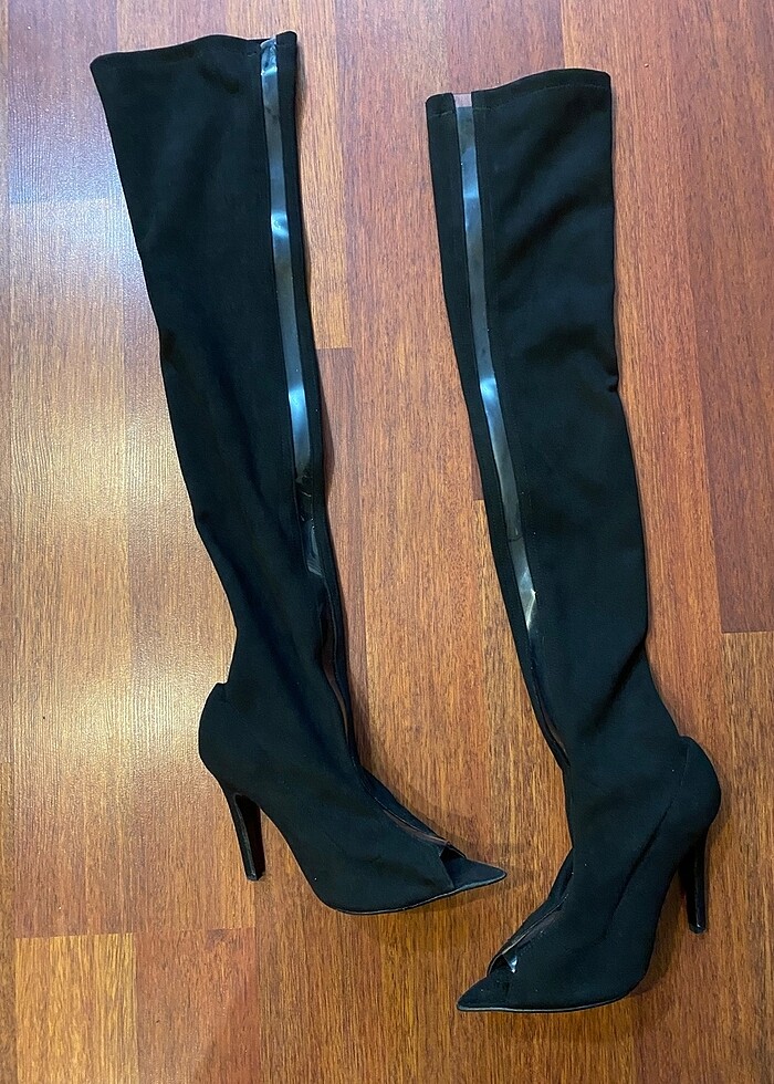 Süet dizüstü çizme - Görsel 2