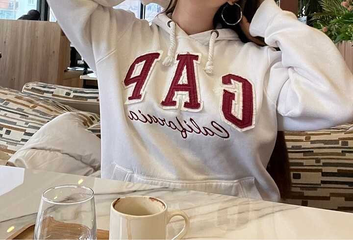 m Beden beyaz Renk Gap sweat