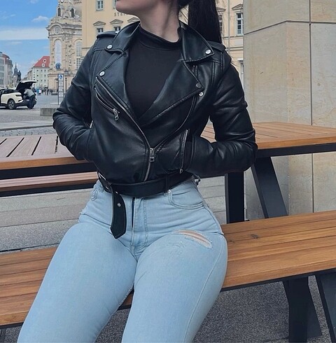 Pull&Bear Deri ceket