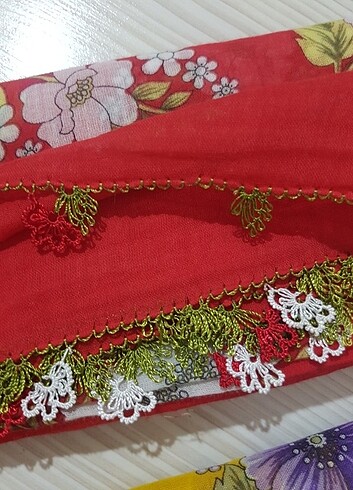  Beden sarı Renk İğne oyası, kırmızı yazma , sarı yazma 