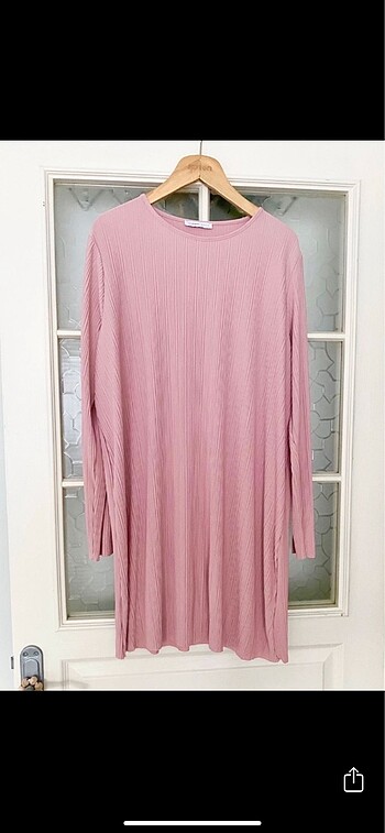 LC Waikiki Sıfır lcw pliseli tunik