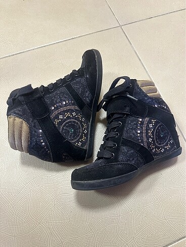 36 Beden siyah Renk Desigual sneaker