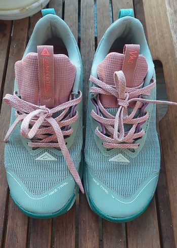 38 numaraNike Turkuaz Bağcıklı  Spor Ayakkabı - Görsel 6