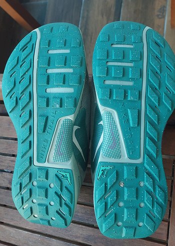 38 numaraNike Turkuaz Bağcıklı  Spor Ayakkabı - Görsel 2