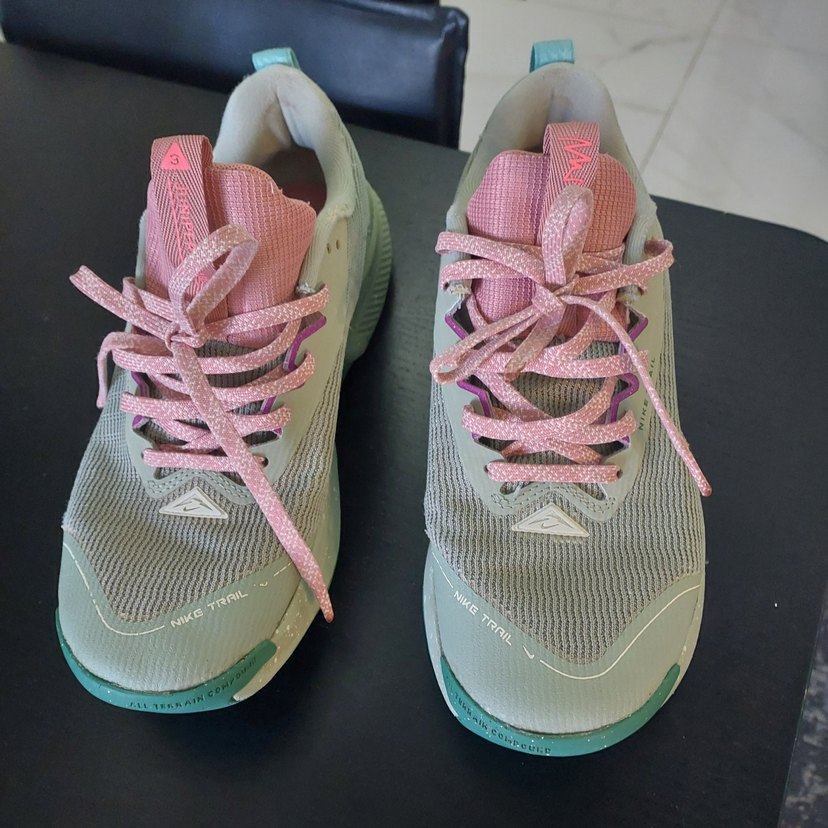 38 numaraNike Turkuaz Bağcıklı  Spor Ayakkabı - Görsel 5