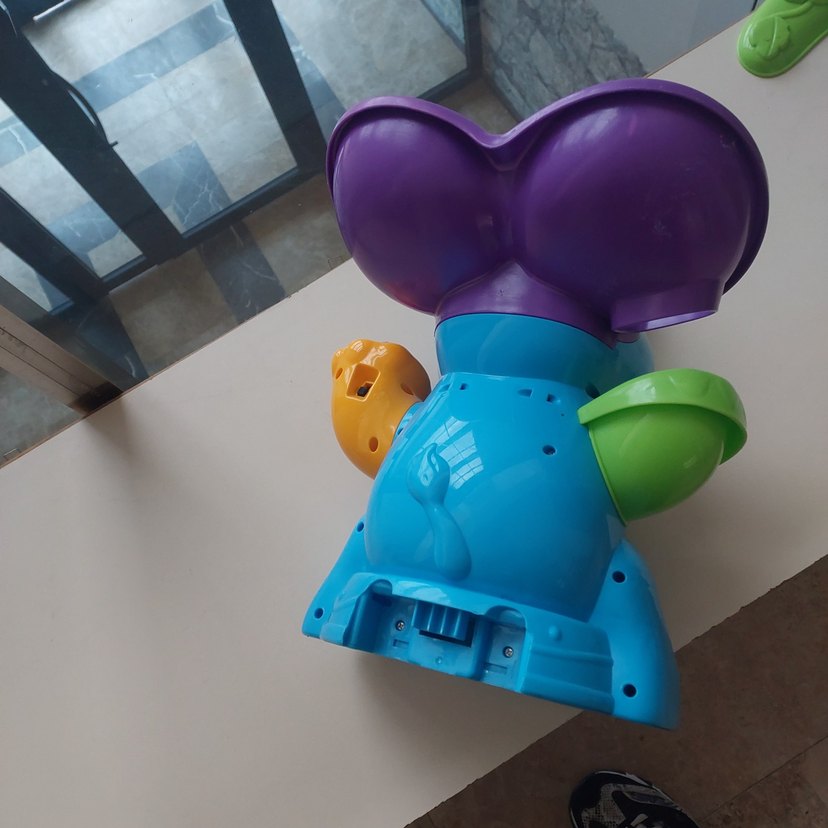 Renkli Fil Figürlü Çocuk Oyuncağı - Görsel 3