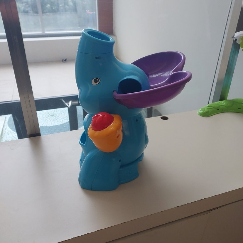 Renkli Fil Figürlü Çocuk Oyuncağı - Görsel 2