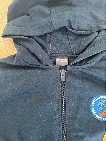 LC Waikiki 3-4 Yaş Erkek Çocuk Fermuarlı Sweatshirt