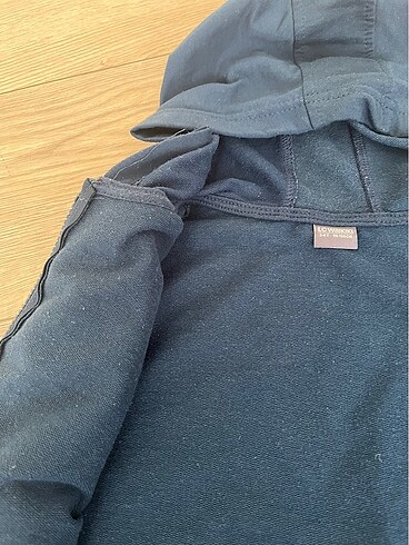 4 Yaş Beden lacivert Renk 3-4 Yaş Erkek Çocuk Fermuarlı Sweatshirt