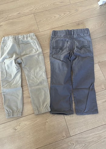 4 Yaş Beden LC Waikiki İki Adet Erkek Çocuk Pantolon