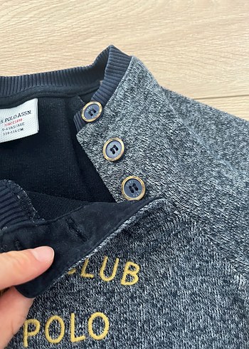 Gri Erkek Sweatshirt Uzun Kollu Triko - Görsel 5