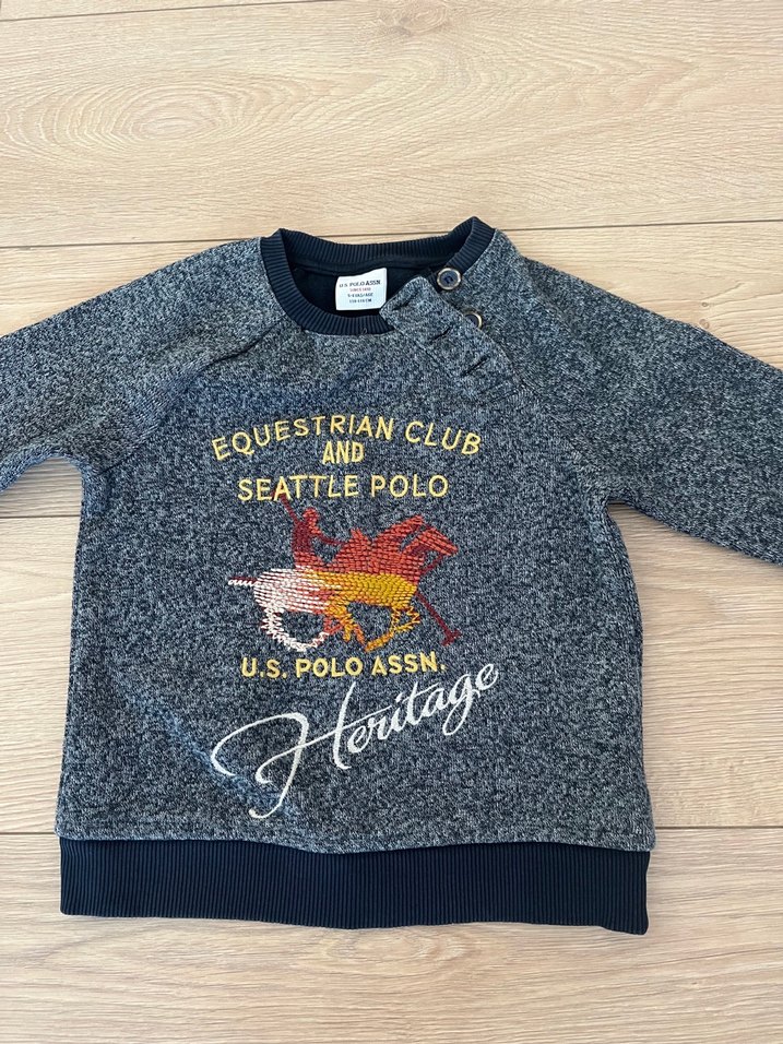 Gri Erkek Sweatshirt Uzun Kollu Triko - Görsel 2