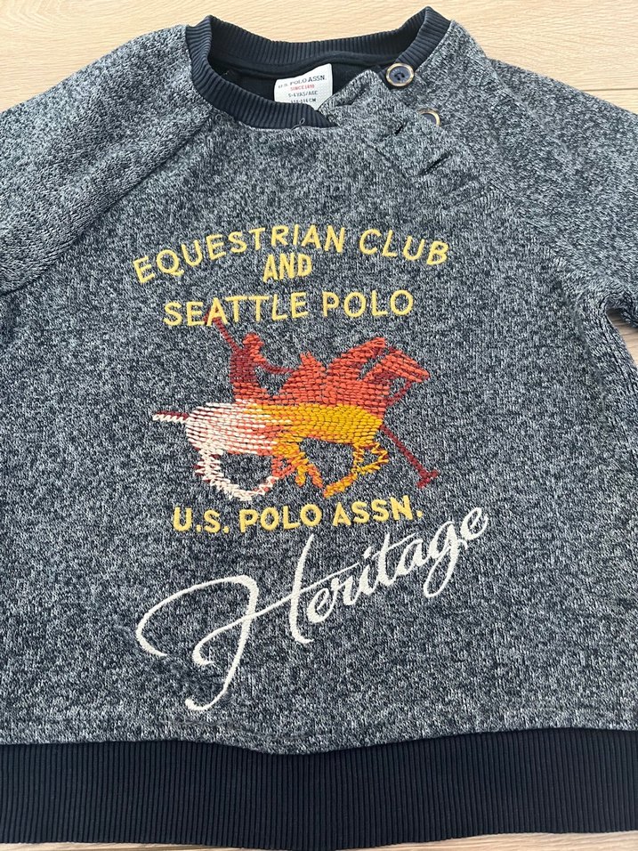 Gri Erkek Sweatshirt Uzun Kollu Triko - Görsel 4