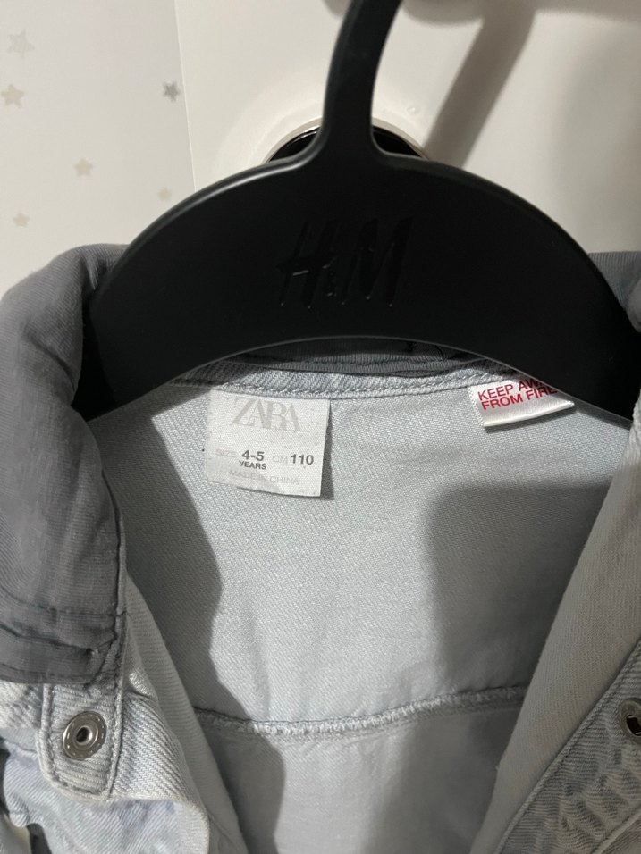 Gri Erkek Çocuk Denim Ceket - Görsel 2