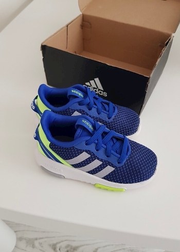 Erkek Çocuk Adidas Mavi Spor Ayakkabı - Görsel 2