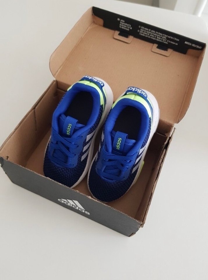 Erkek Çocuk Adidas Mavi Spor Ayakkabı - Görsel 3