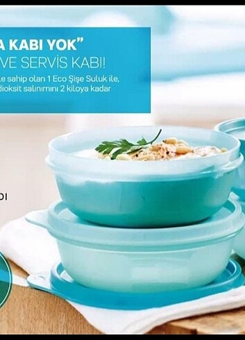 Beden Tupperware 4 lu set