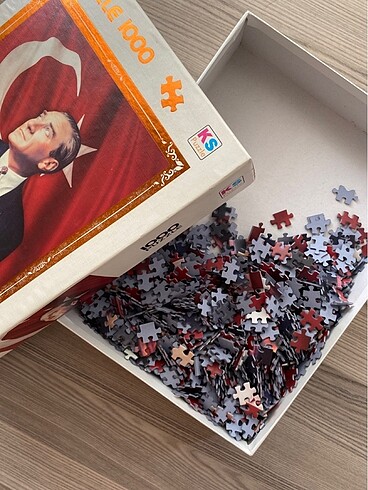  Atatürk 1000parça puzzle