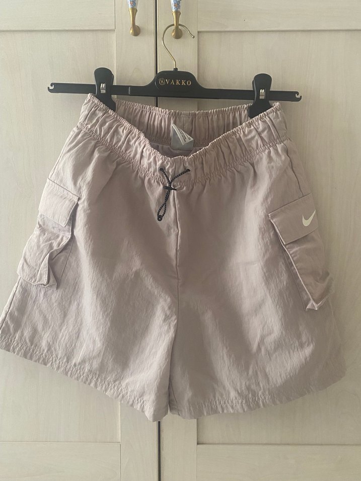 Bej Mini Kadın Şort - Görsel 5